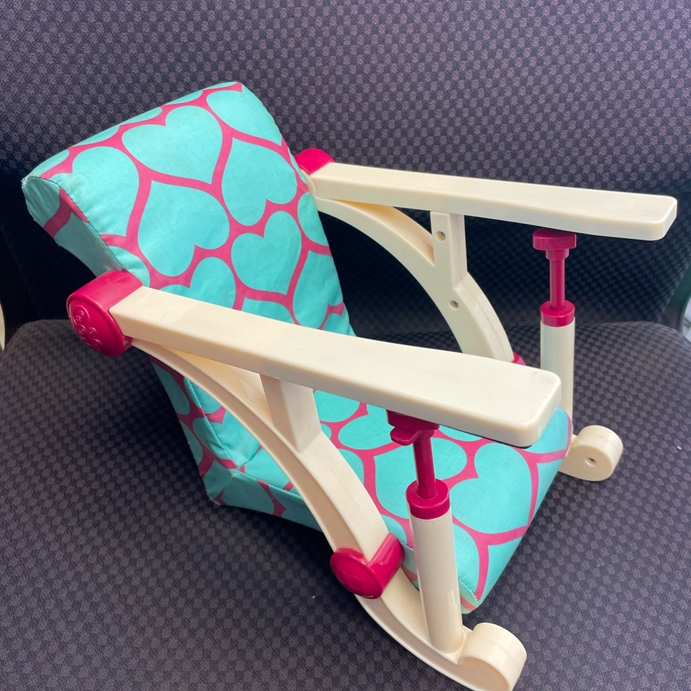 Our Generation Doll Chair Attaches to Table